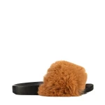 Дамски чехли Connie камел