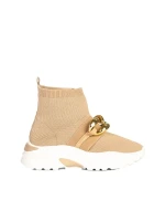 Дамски спортни обувки Amalida бежови