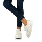 Дамски спортни обувки Lumera бели