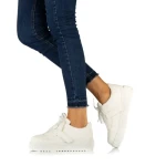 Дамски спортни обувки Lumera бели