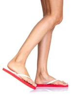 Дамски чехли Grola червени