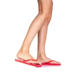 Дамски чехли Fruza червени