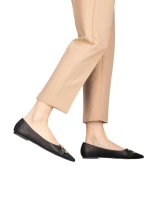 Дамски балерини Aprima черни