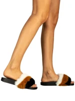 Дамски чехли Drima черни