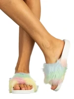 Дамски чехли Clorys бели