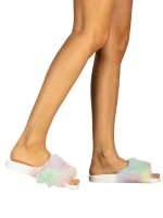 Дамски чехли Clorys бели