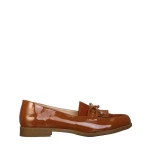 Дамски мокасини камел от еко кожа  Jevi