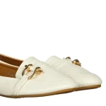 Дамски мокасини Relina бели
