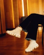 Дамски спортни обувки Sorra бежови