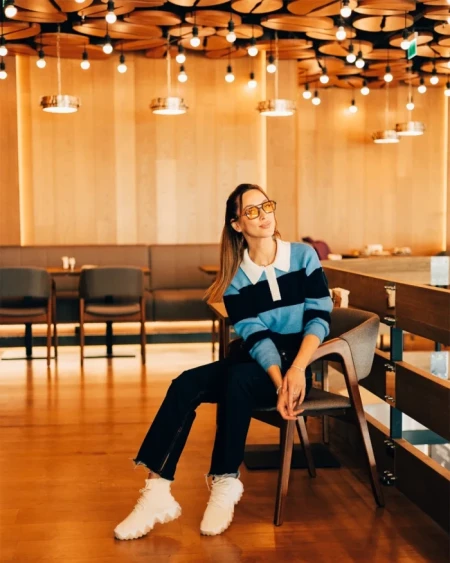 Дамски спортни обувки Sorra бежови