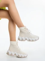 Дамски спортни обувки Sorra бежови