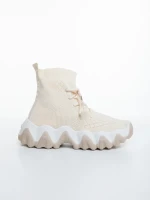 Дамски спортни обувки Sorra бежови