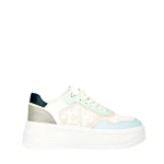 Дамски спортни обувки Asiona бели с розово и синьо