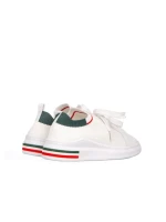 Детски спортни обувки Josila бели със зелено