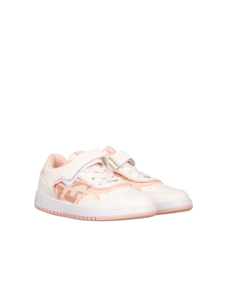 Детски спортни обувки  розови  от еко кожа  Icala