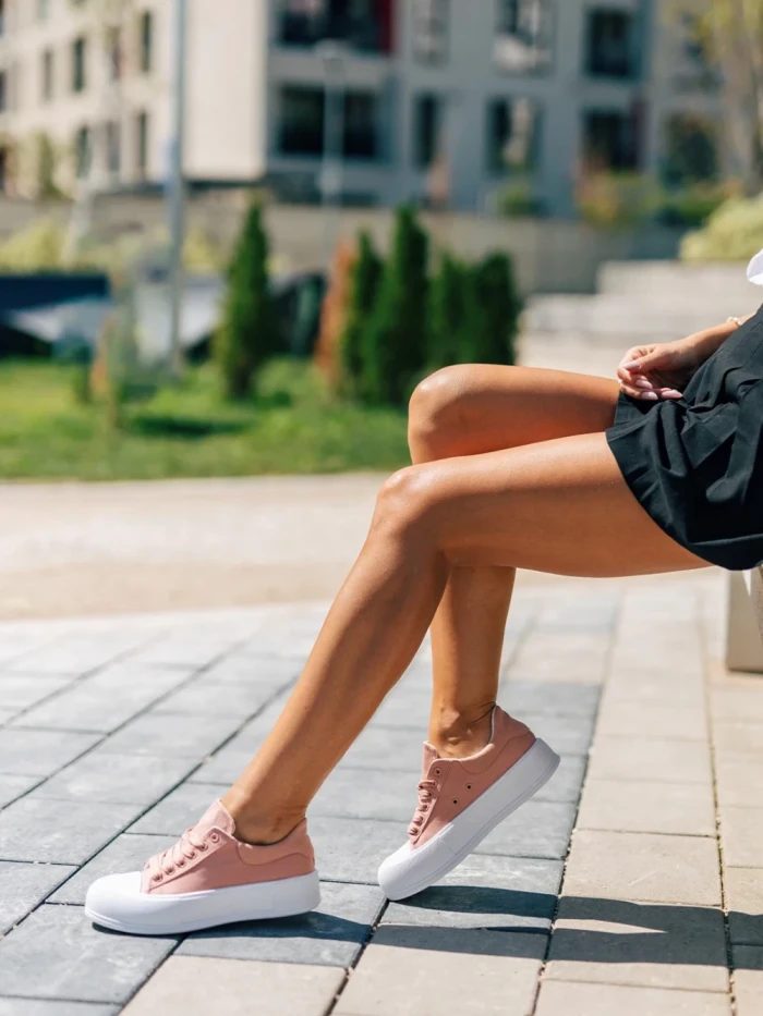 Дамски кецове Evelyn розови