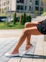 Дамски кецове Evelyn розови