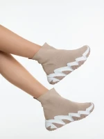 Дамски спортни обувки Sunya каки