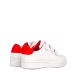 Детски спортни обувки Lamy бели с червено