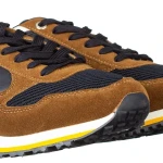 Мъжки спортни обувки Gionopol сини с камел