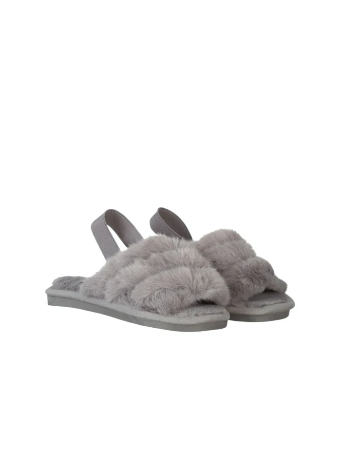 Детски чехли Brista сиви