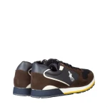 Мъжки спортни обувки Gionopol сини с кафяво