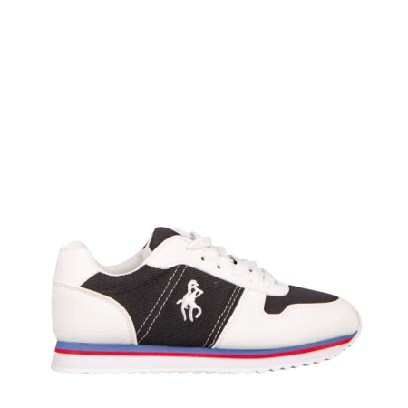 Дамски спортни обувки Corny черни с бяло