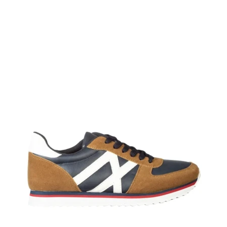 Мъжки спортни обувки Kelim сини с камел