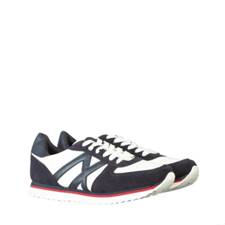 Мъжки спортни обувки Kelim бели със синьо