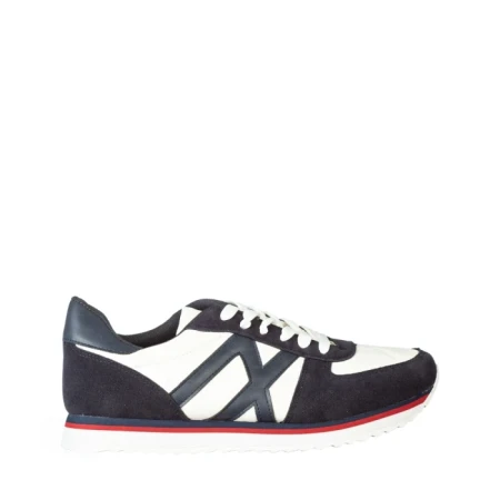 Мъжки спортни обувки Kelim бели със синьо