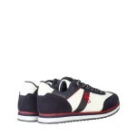 Мъжки спортни обувки Asitt бели със синьо