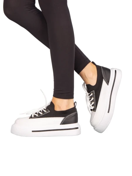 Дамски кецове Serusa черни