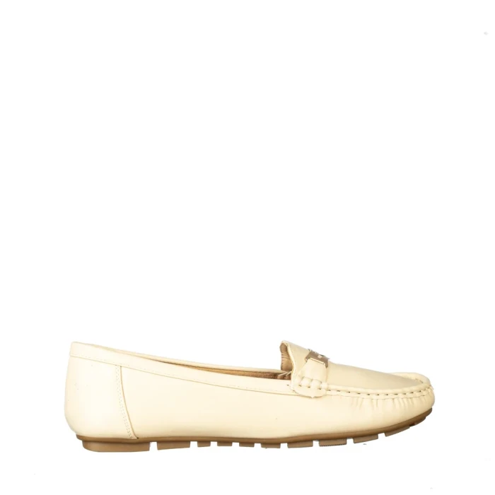 Дамски мокасини Ferla бежови