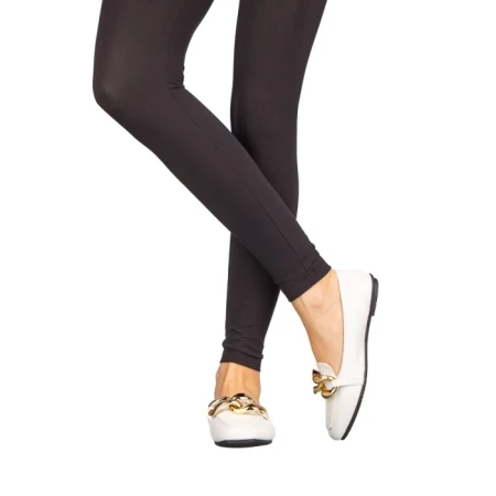 Дамски мокасини Corilla бели