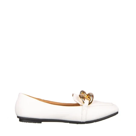 Дамски мокасини Corilla бели