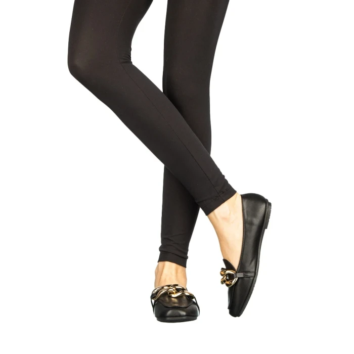 Дамски мокасини Corilla черни