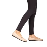 Дамски мокасини Ryta бежови