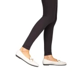 Дамски мокасини Ryta бели