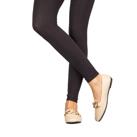 Дамски мокасини Norita бежови