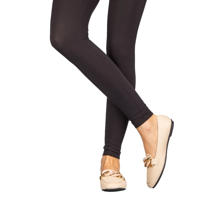 Дамски мокасини Norita бежови