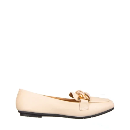 Дамски мокасини Norita бежови