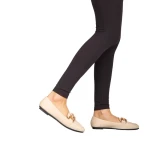 Дамски мокасини Norita бежови