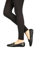 Дамски мокасини Komi черни