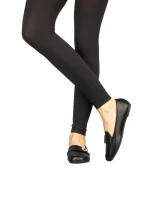 Дамски мокасини Komi черни