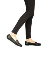 Дамски мокасини Komi черни