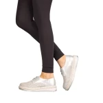 Дамски ежедневни обувки Asiha в сребърно