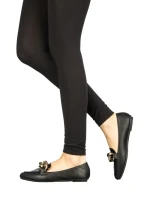 Дамски мокасини Gionia черни