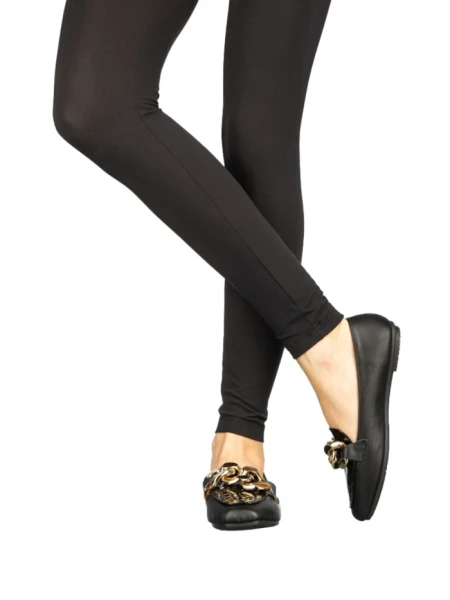 Дамски мокасини Gionia черни