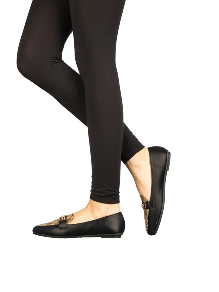 Черни мокасини Aritta