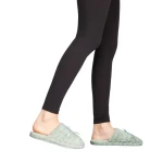 Дамски чехли Recina зелени